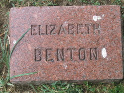 Elizabeth Preston <I>McDowell</I> Benton 