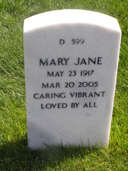 Mary Jane <I>Trusdale</I> Duis 