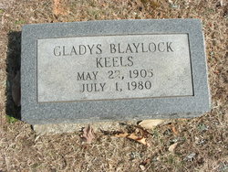 Gladys <I>Blaylock</I> Keels 