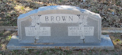 Myrtle <I>Hupp</I> Brown 