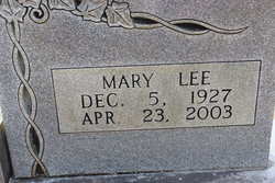 Mary Lee <I>Lanning</I> Cheeks 