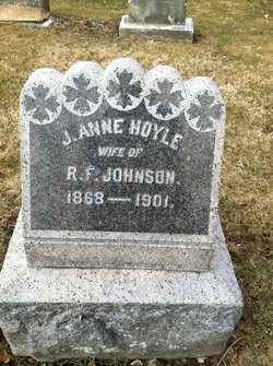 Jane Ann “Annie” <I>Hoyle</I> Johnson 