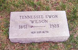 Tennessee Irene “Tennie” <I>Swor</I> Wilson 