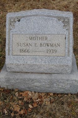 Susan Elizabeth <I>Sweigard</I> Bowman 
