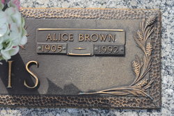 Alice <I>Brown</I> Amis 