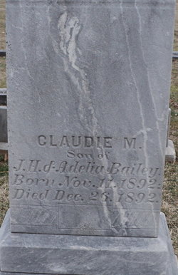 Claudie M Bailey 