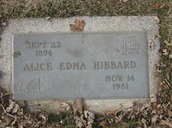 Alice Edna <I>Jones</I> Hibbard 