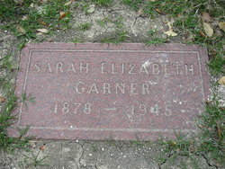 Sarah Elizabeth <I>Hutto</I> Garner 