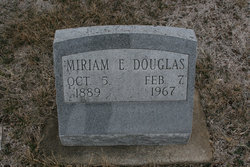Miriam E “Mamie” Douglas 
