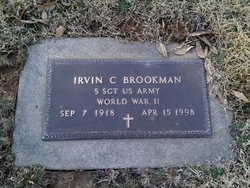 Irvin C Brookman 