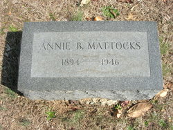 Annie <I>Blaylock</I> Mattocks 