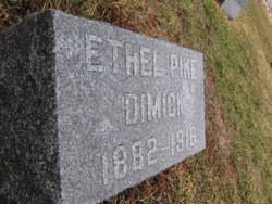 Grace Ethel <I>Pike</I> Dimick 
