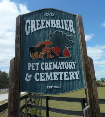 Greenbrier Pet Cemetery