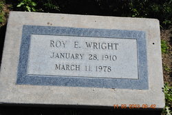 Roy E Wright 