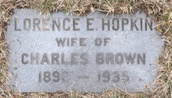 Florence Edna <I>Hopkins</I> Brown 