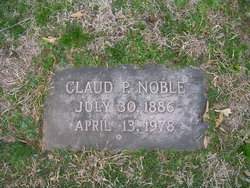 Claud <I>Patterson</I> Noble 