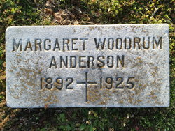 Margaret “Maggie” <I>Woodrum</I> Anderson 