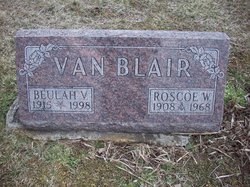 Beulah Virginia <I>Pindell</I> Van Blair 