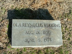 Lily Ola <I>Reynolds</I> Wooding 