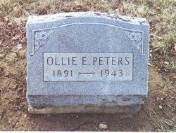 Ollie E. <I>Hensley</I> Peters 