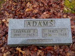 Savannah Ellen “Van” <I>Burdine</I> Adams 