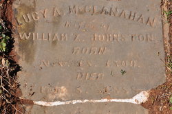 Lucy Anne <I>McClanahan</I> Johnston 