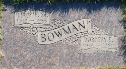 Dorothy E Bowman 