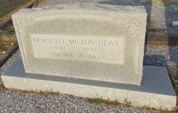 Brady Lee <I>Milton</I> Olive 