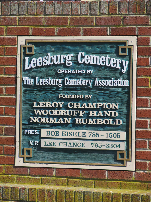 Leesburg Methodist Cemetery