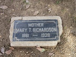 Mary Tennessee <I>Evans</I> Richardson 