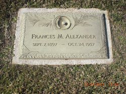 Frances Lake <I>McClaran</I> Alexander 