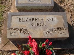 Colina Elizabeth <I>Bell</I> Burge 