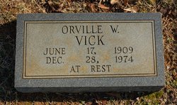 Orville Wilkie Vick 