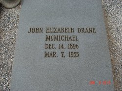 John Elizabeth <I>Drane</I> McMichael 