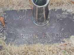 Archie Everett Fore 