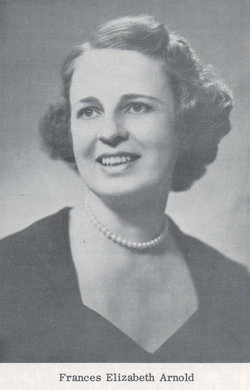 Frances Elizabeth Arnold 