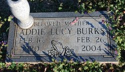 Addie Lucy Burks 