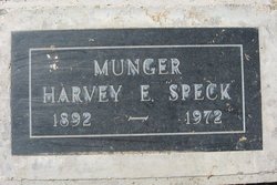 Harvey English “Speck” Munger 
