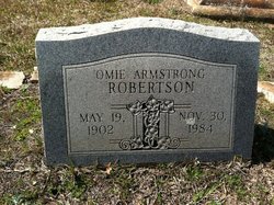 Omie <I>Beard</I> Armstrong Robertson 