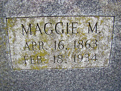 Margaret M “Maggie” <I>Huntzinger</I> Voorhies 
