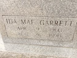 Ida Mae <I>Garrett</I> Combs 