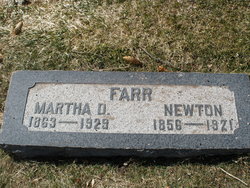 Martha <I>Davis</I> Farr 