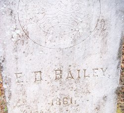 Edward D Bailey 