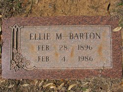Ellie M <I>Boone</I> Barton 