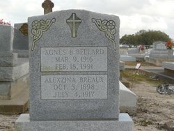 Agnes <I>Breaux</I> Bellard 
