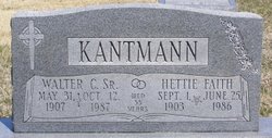 Hettie Myrl <I>Faith</I> Kantmann 