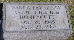 Wanda Fay <I>Honeycutt</I> Henry 