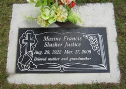 Maxine Francis <I>Raffety</I> Justice 