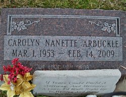 Carolyn Nanette Arbuckle 