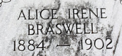 Alice Irene Braswell 
